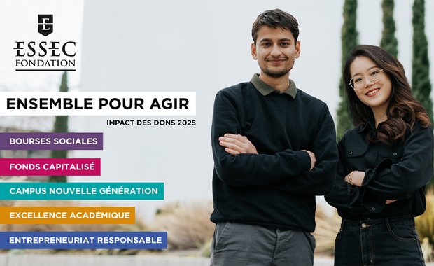 Découvrez l’impact de la Fondation ESSEC en 2025 et ses ambitions pour 2026