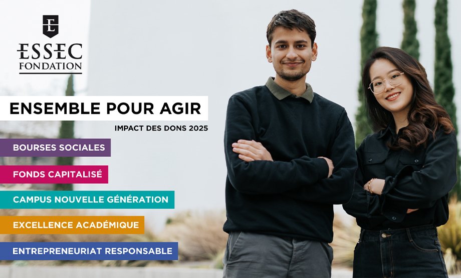 Découvrez l’impact de la Fondation ESSEC en 2025 et ses ambitions pour 2026